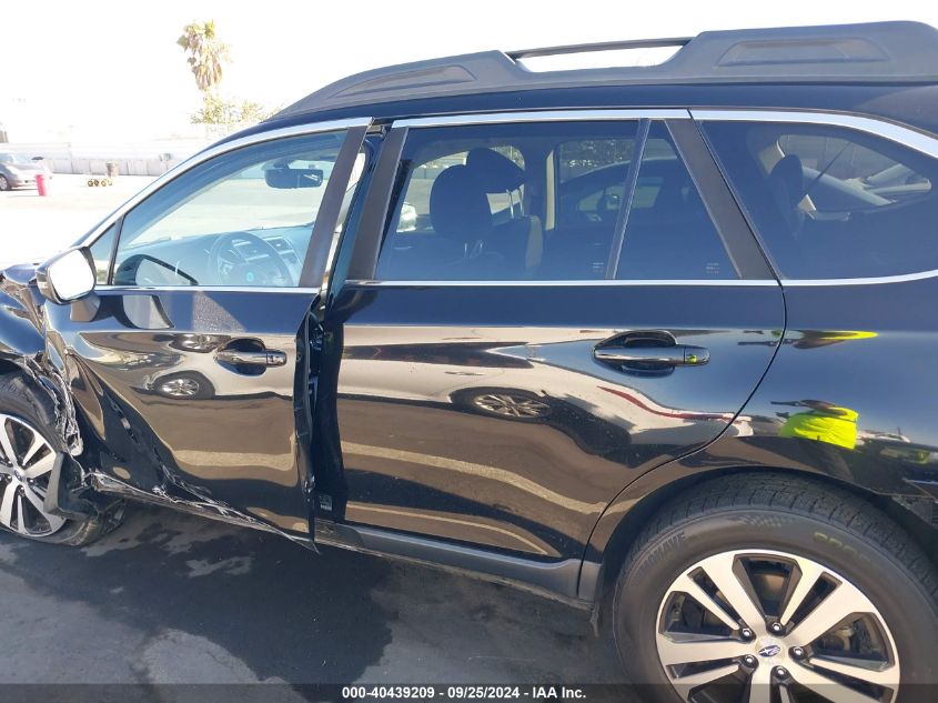 2018 Subaru Outback 3.6R Limited VIN: 4S4BSENC0J3280968 Lot: 40439209