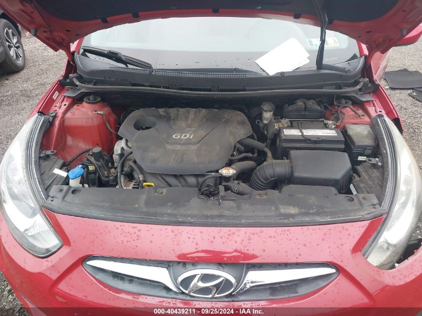 KMHCT5AE6EU179376 2014 Hyundai Accent Gs