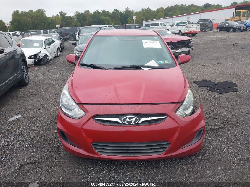 KMHCT5AE6EU179376 2014 Hyundai Accent Gs