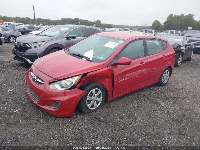 KMHCT5AE6EU179376 2014 Hyundai Accent Gs