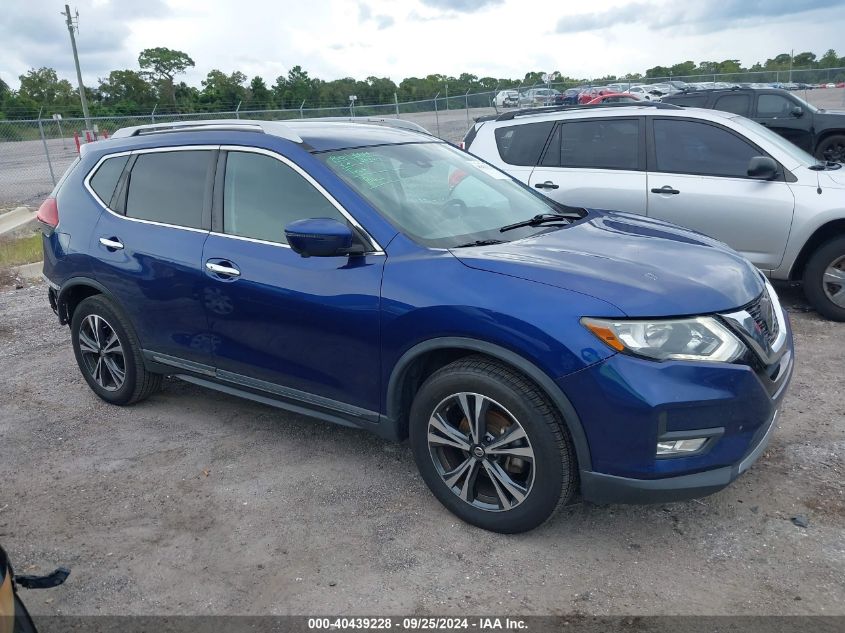 2018 Nissan Rogue Sl VIN: 5N1AT2MT9JC740492 Lot: 40439228