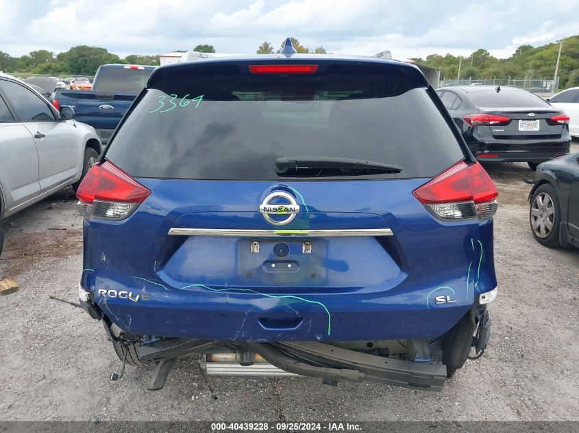 2018 Nissan Rogue Sl VIN: 5N1AT2MT9JC740492 Lot: 40439228