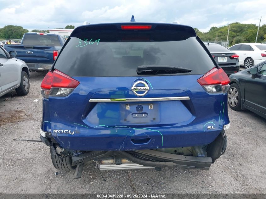 2018 Nissan Rogue Sl VIN: 5N1AT2MT9JC740492 Lot: 40439228