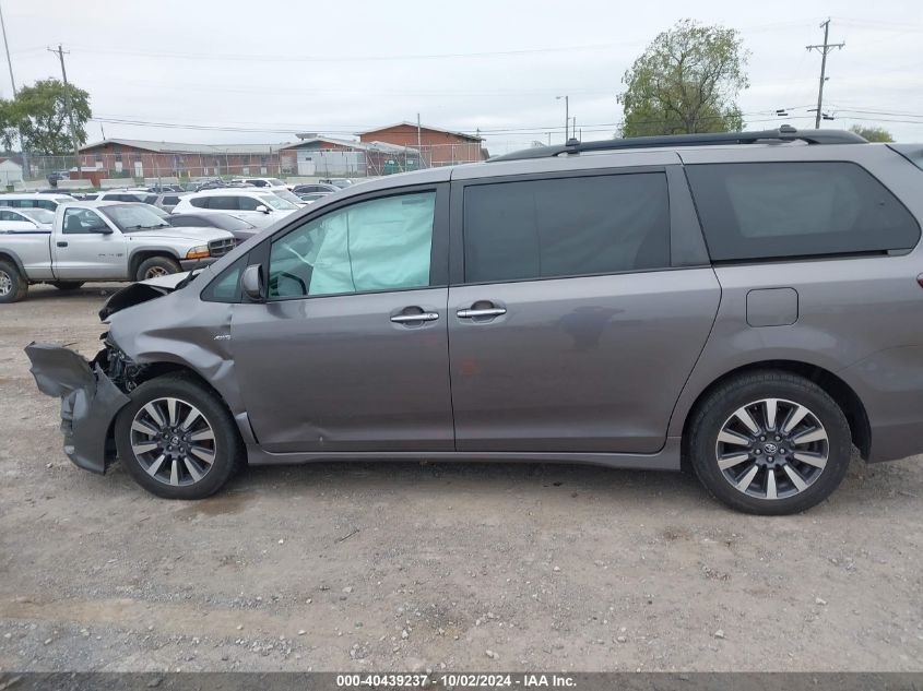 2019 Toyota Sienna Xle 7 Passenger VIN: 5TDDZ3DC9KS212974 Lot: 40439237