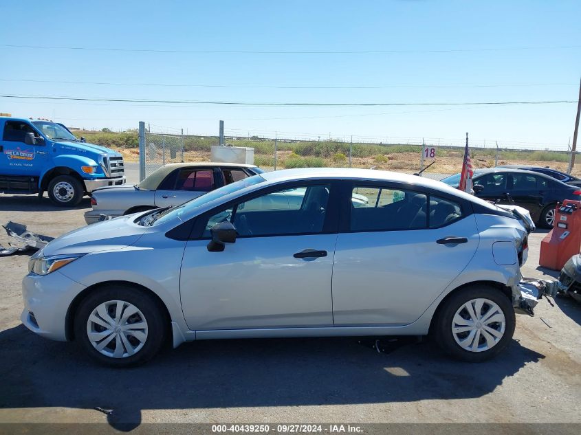 2020 Nissan Versa S Xtronic Cvt VIN: 3N1CN8DV2LL857238 Lot: 40439250