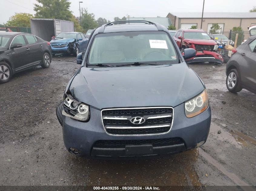 2007 Hyundai Santa Fe Se/Limited VIN: 5NMSH13E67H126341 Lot: 40439255