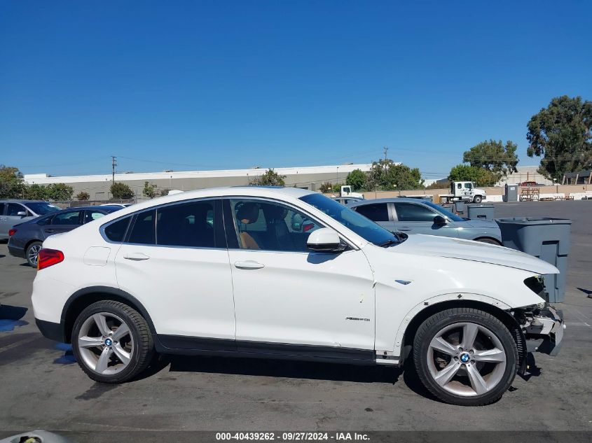 2015 BMW X4 xDrive28I VIN: 5UXXW3C5XF0M87771 Lot: 40439262