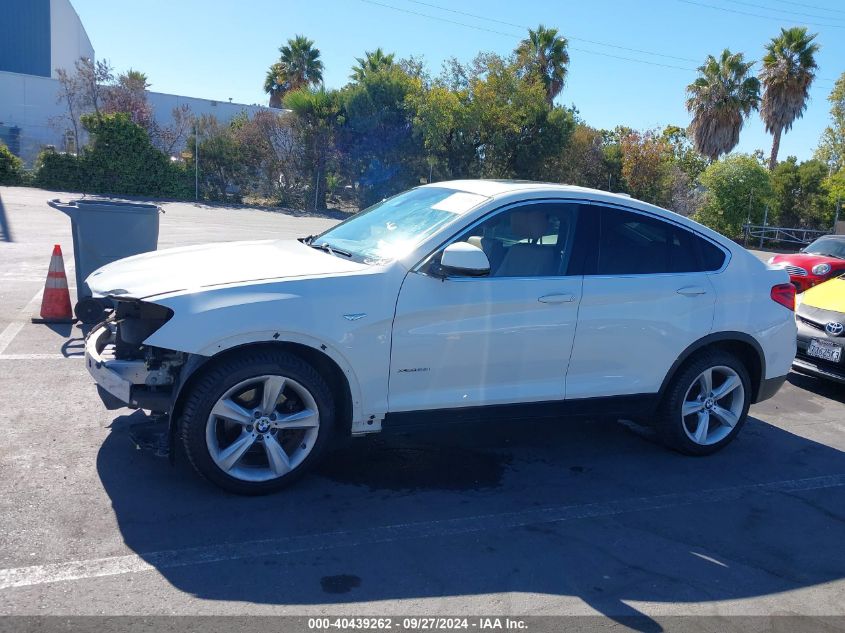 2015 BMW X4 xDrive28I VIN: 5UXXW3C5XF0M87771 Lot: 40439262