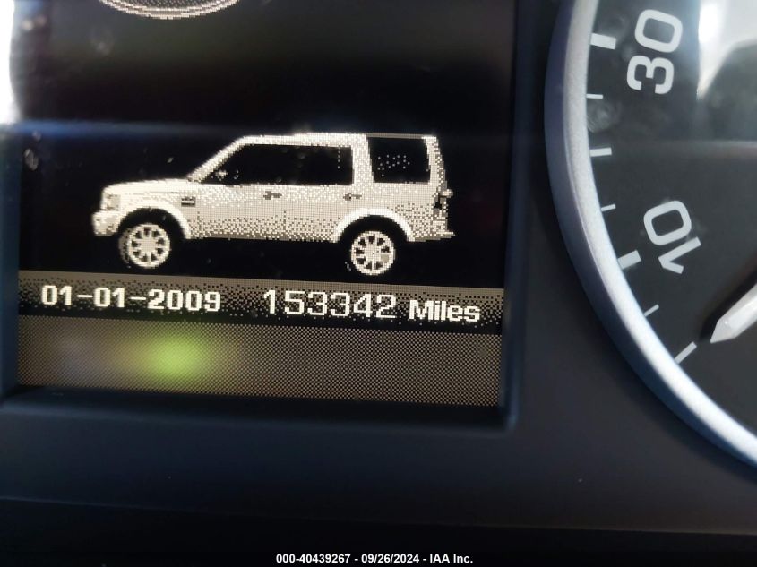 2010 Land Rover Lr4 Hse Luxury VIN: SALAK2D41AA523815 Lot: 40439267