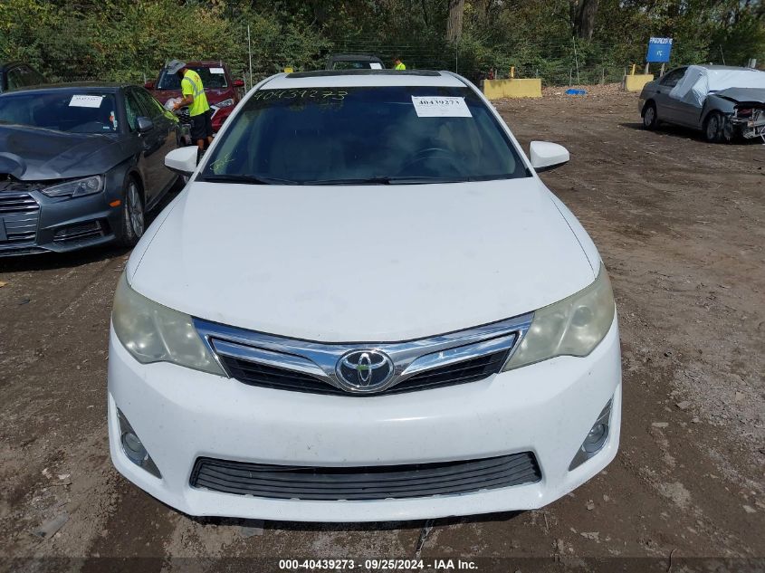 2012 Toyota Camry Xle VIN: 4T1BF1FK4CU557377 Lot: 40439273