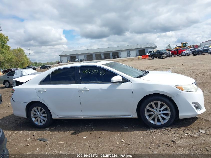 2012 Toyota Camry Xle VIN: 4T1BF1FK4CU557377 Lot: 40439273