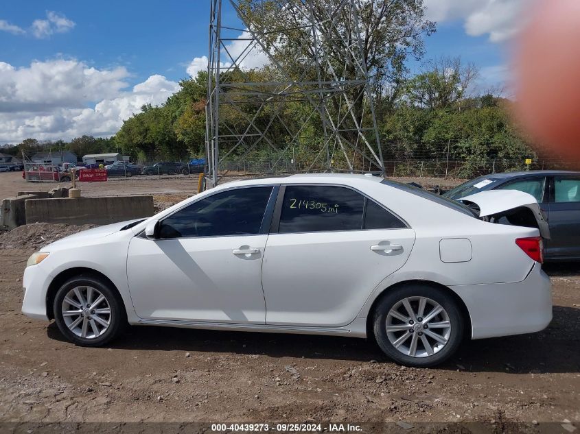 2012 Toyota Camry Xle VIN: 4T1BF1FK4CU557377 Lot: 40439273