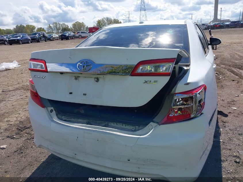 2012 Toyota Camry Xle VIN: 4T1BF1FK4CU557377 Lot: 40439273