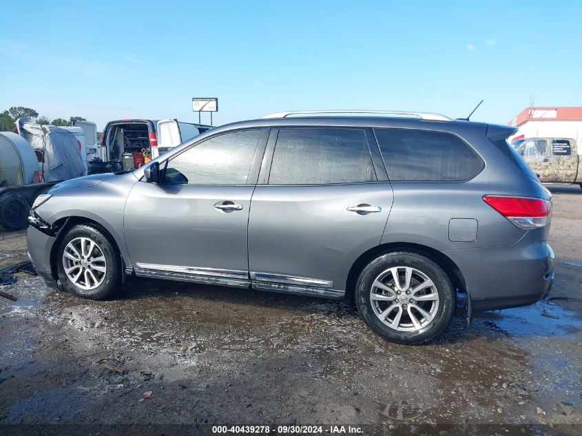 2015 Nissan Pathfinder Sl VIN: 5N1AR2MN1FC615011 Lot: 40439278