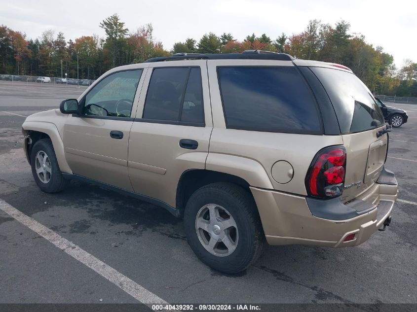 2006 Chevrolet Trailblazer Ls VIN: 1GNDT13SX62136099 Lot: 40439292