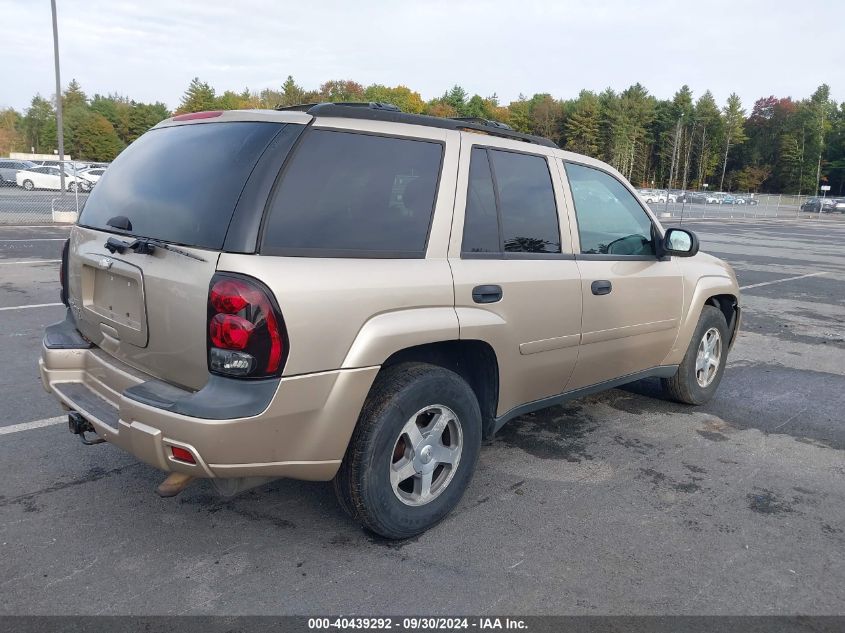 2006 Chevrolet Trailblazer Ls VIN: 1GNDT13SX62136099 Lot: 40439292