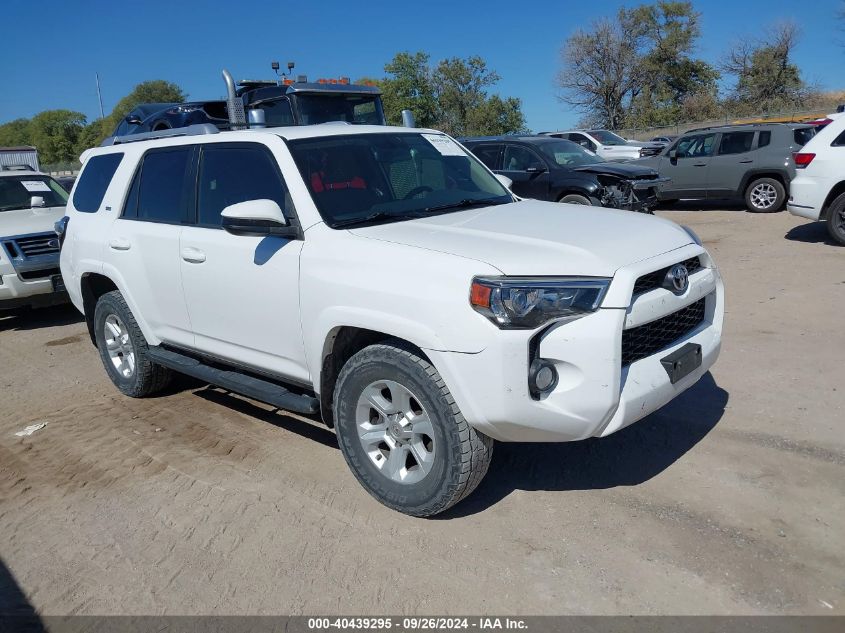 VIN JTEZU5JR8G5123690 2016 Toyota 4runner, SR5 no.1