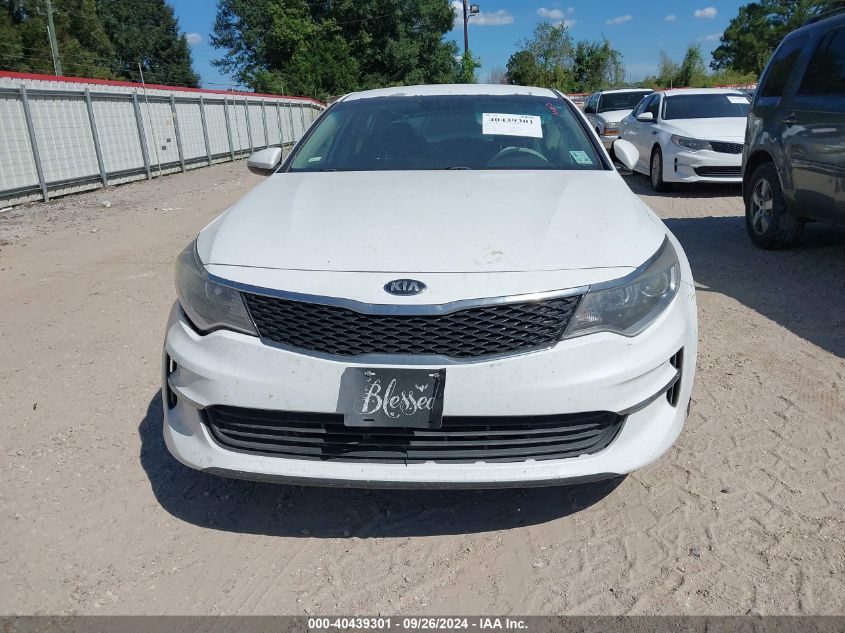 2017 Kia Optima Lx VIN: 5XXGT4L35HG125508 Lot: 40439301