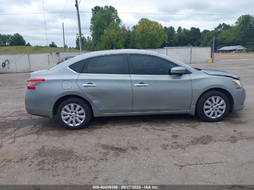 2014 Nissan Sentra S VIN: 3N1AB7AP7EY318698 Lot: 40439306