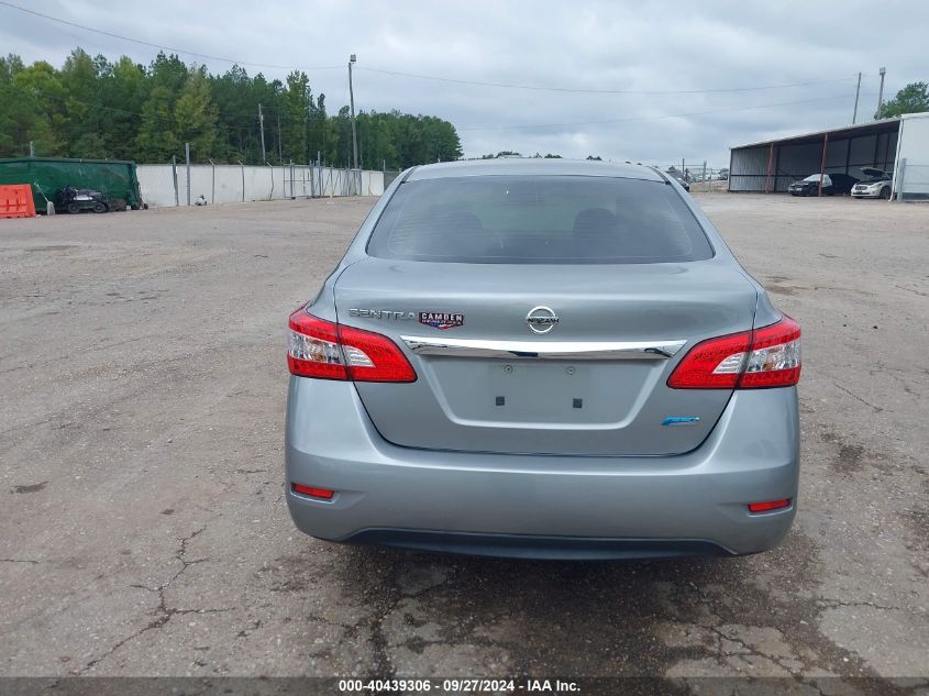 2014 Nissan Sentra S VIN: 3N1AB7AP7EY318698 Lot: 40439306