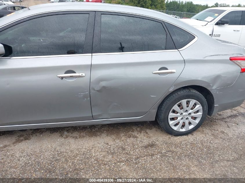 2014 Nissan Sentra S VIN: 3N1AB7AP7EY318698 Lot: 40439306