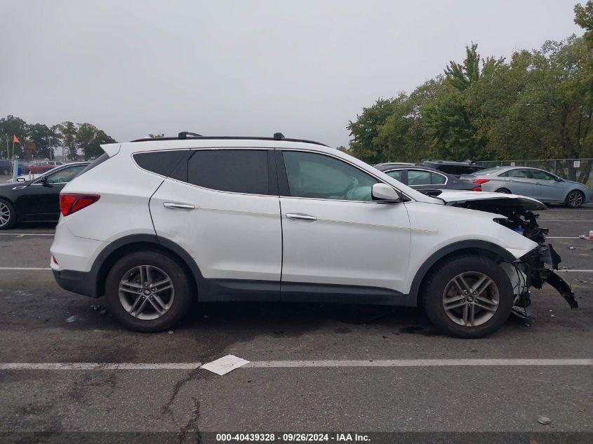 2017 Hyundai Santa Fe Sport VIN: 5XYZUDLBXHG409192 Lot: 40439328