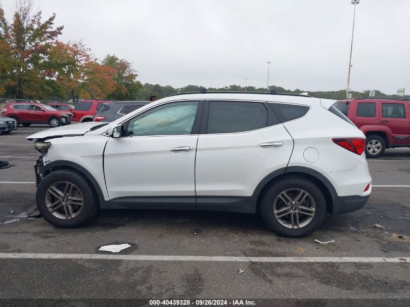 2017 Hyundai Santa Fe Sport VIN: 5XYZUDLBXHG409192 Lot: 40439328