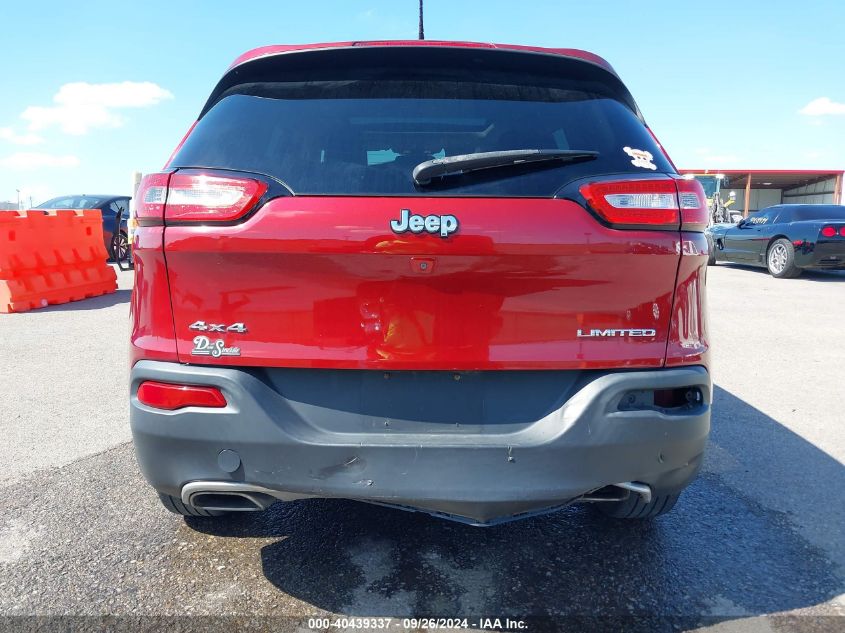 2015 Jeep Cherokee Limited VIN: 1C4PJMDS4FW665018 Lot: 40439337