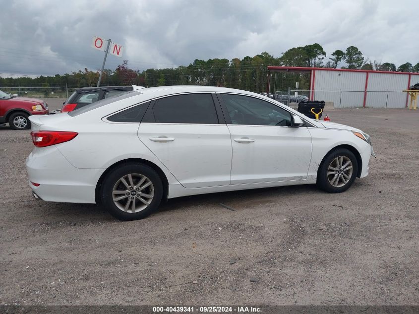 5NPE24AFXHH492027 2017 Hyundai Sonata