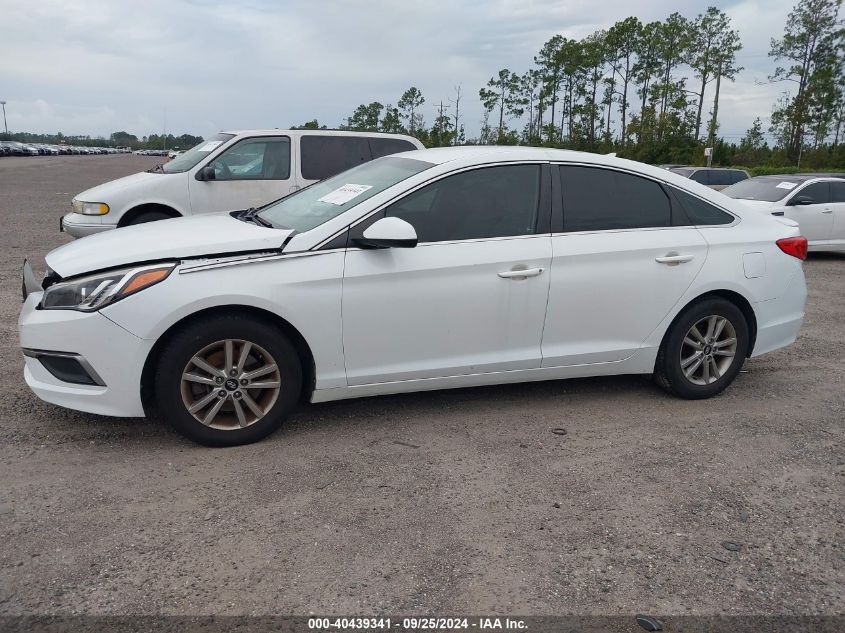 5NPE24AFXHH492027 2017 Hyundai Sonata