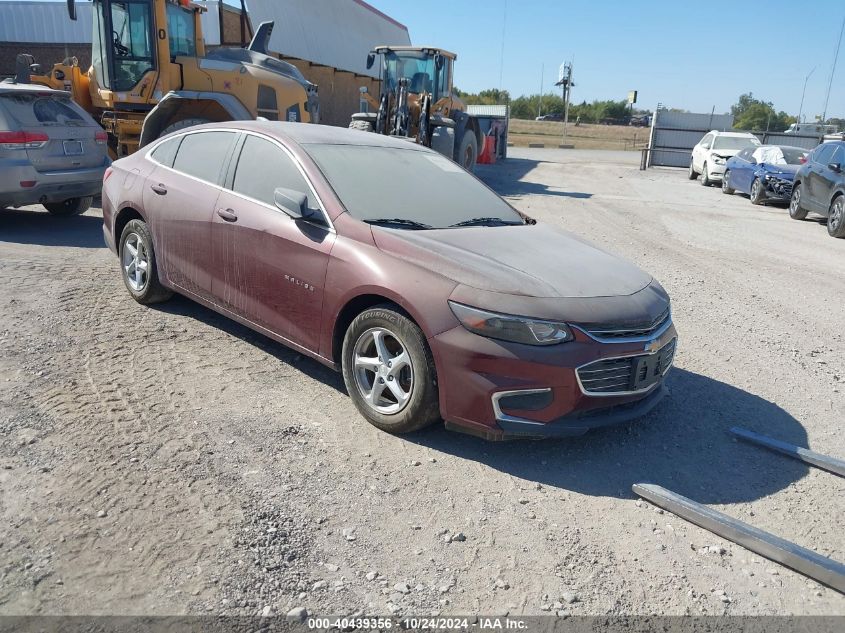 1G1ZB5ST6GF298057 2016 CHEVROLET MALIBU - Image 1