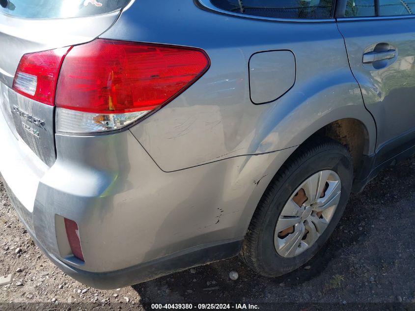 2011 Subaru Outback 2.5I VIN: 4S4BRBAC7B3377179 Lot: 40439380