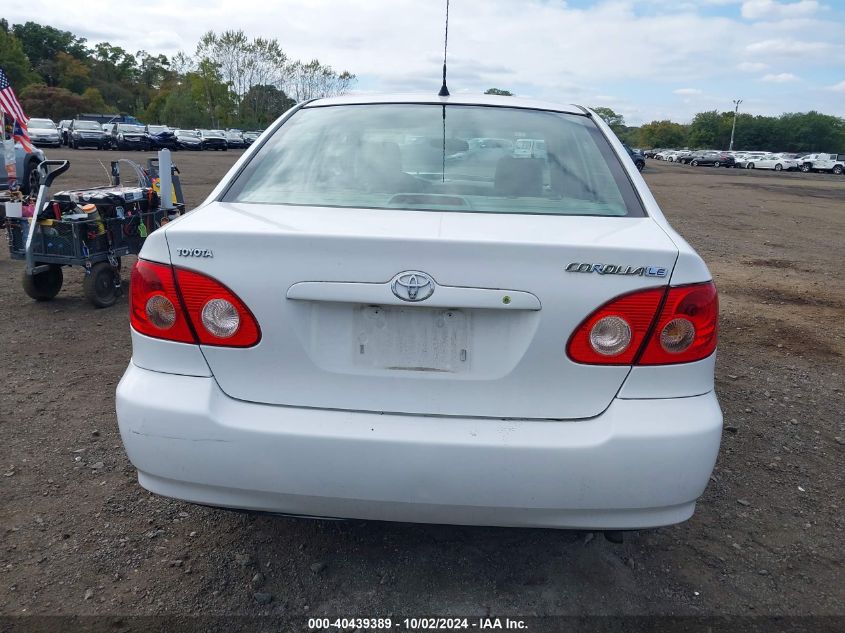 2008 Toyota Corolla Le VIN: 2T1BR32EX8C867612 Lot: 40439389