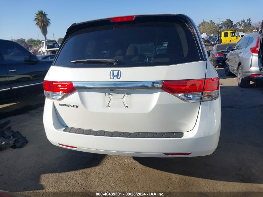 2016 Honda Odyssey Ex VIN: 5FNRL5H42GB118209 Lot: 40439391