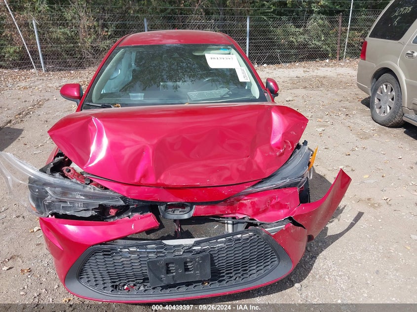 VIN 5YFEPMAE4MP184129 2021 TOYOTA COROLLA LE