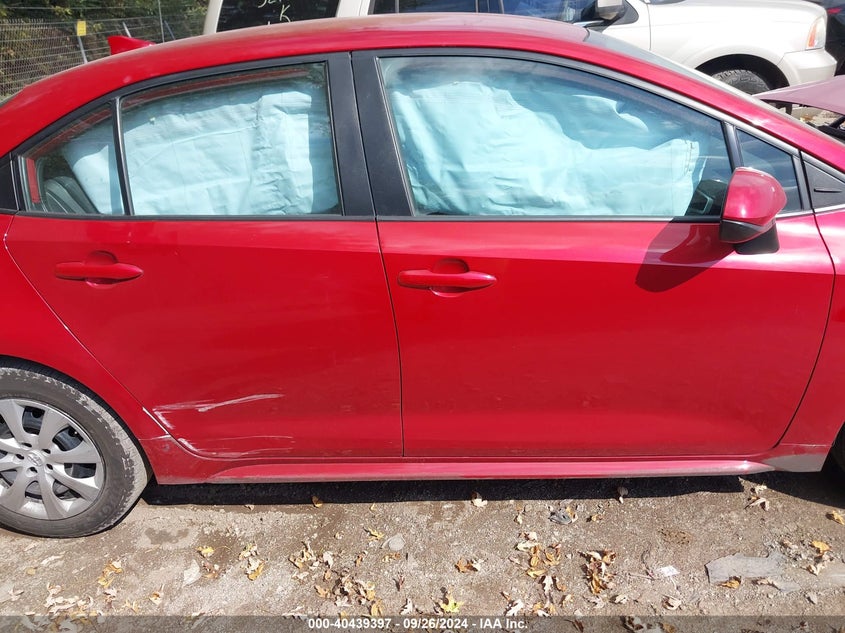 VIN 5YFEPMAE4MP184129 2021 TOYOTA COROLLA LE