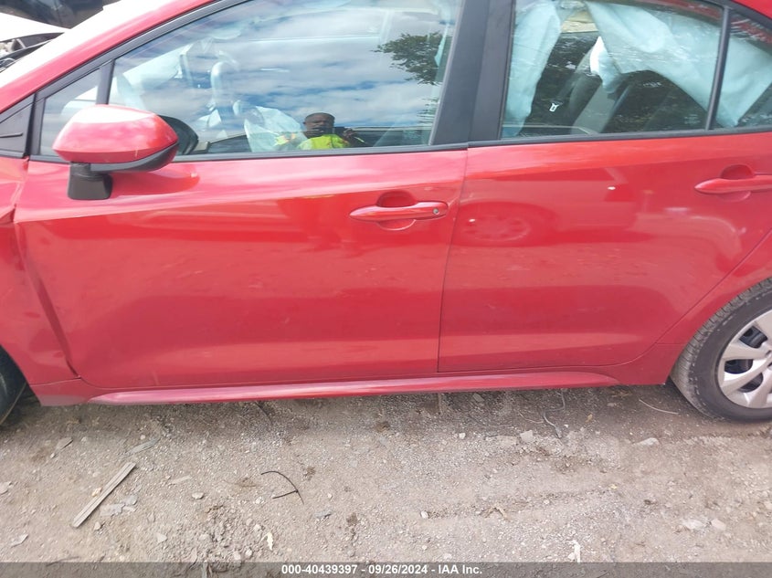 VIN 5YFEPMAE4MP184129 2021 TOYOTA COROLLA LE