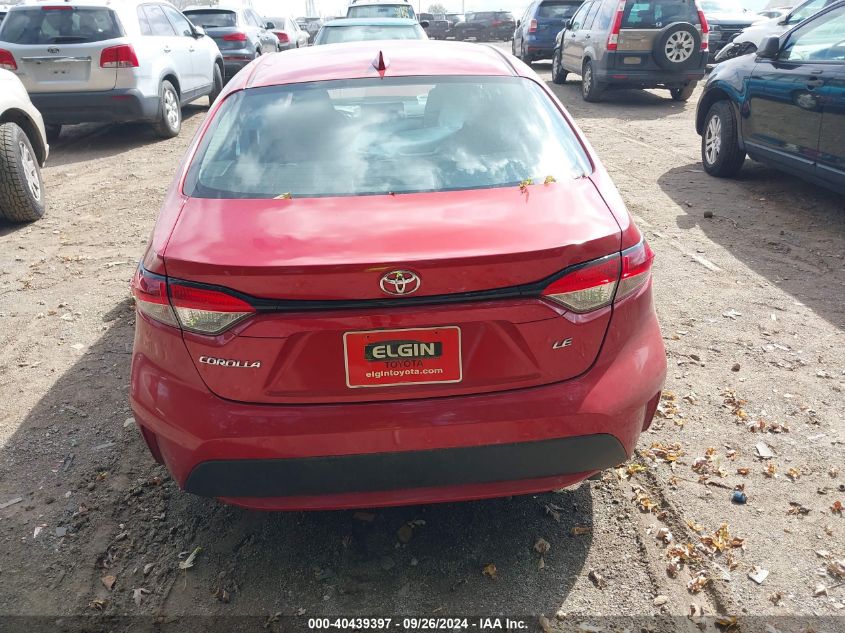 VIN 5YFEPMAE4MP184129 2021 TOYOTA COROLLA LE