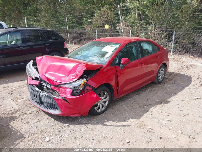 VIN 5YFEPMAE4MP184129 2021 TOYOTA COROLLA LE