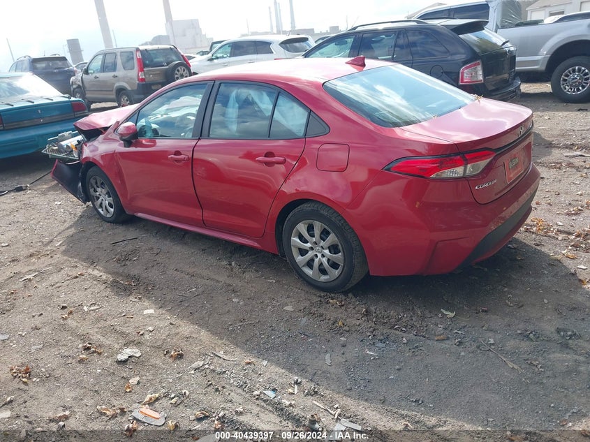 VIN 5YFEPMAE4MP184129 2021 TOYOTA COROLLA LE