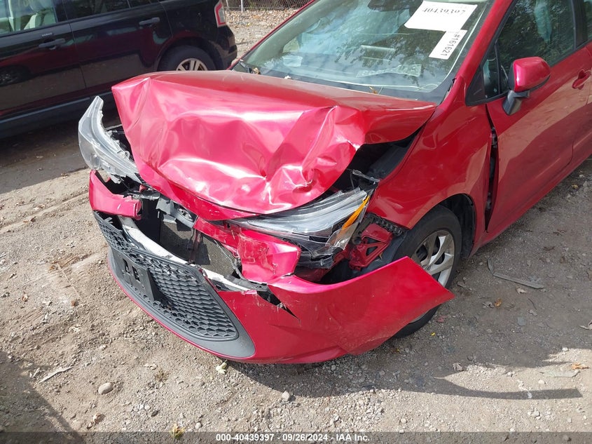 VIN 5YFEPMAE4MP184129 2021 TOYOTA COROLLA LE