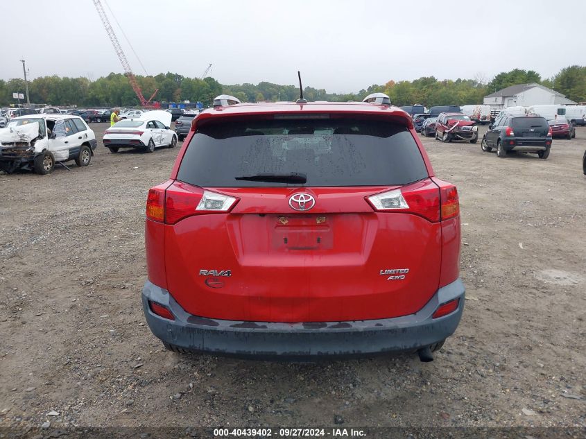 2015 Toyota Rav4 Limited VIN: 2T3DFREV2FW388913 Lot: 40439402