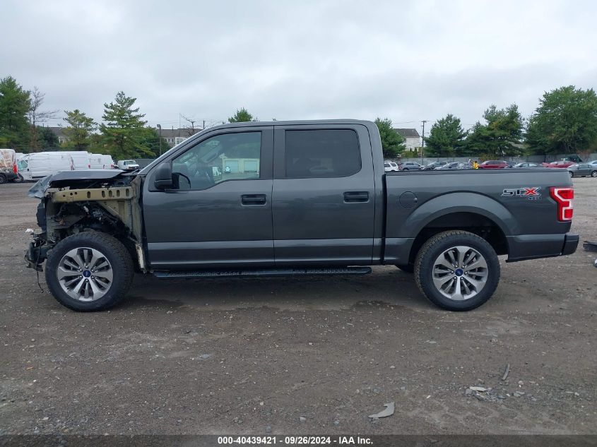 2018 Ford F150 Supercrew VIN: 1FTEW1EP6JKF97676 Lot: 40439421