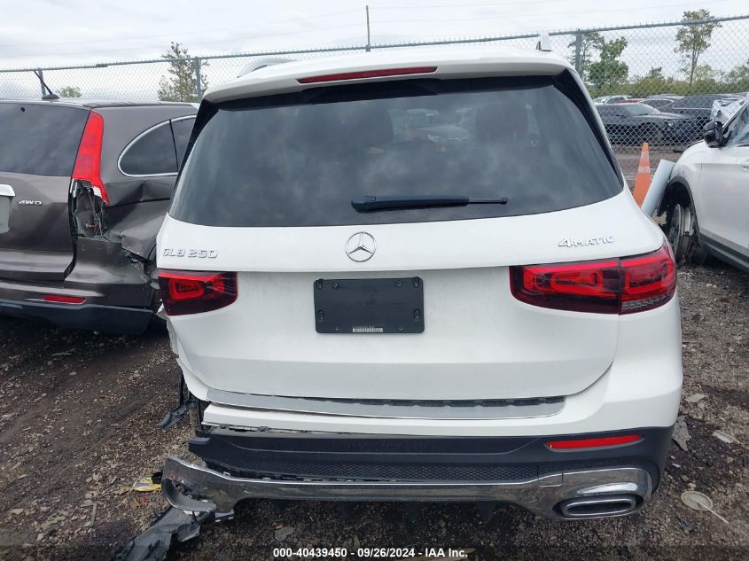 W1N4M4HB2MW160086 2021 Mercedes-Benz Glb 250 250 4Matic