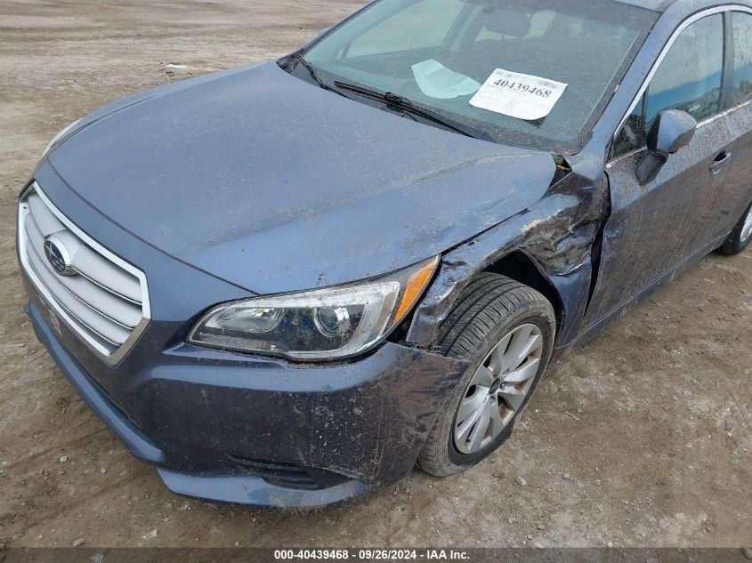 2015 Subaru Legacy 2.5I Premium VIN: 4S3BNBC6XF3017899 Lot: 40439468