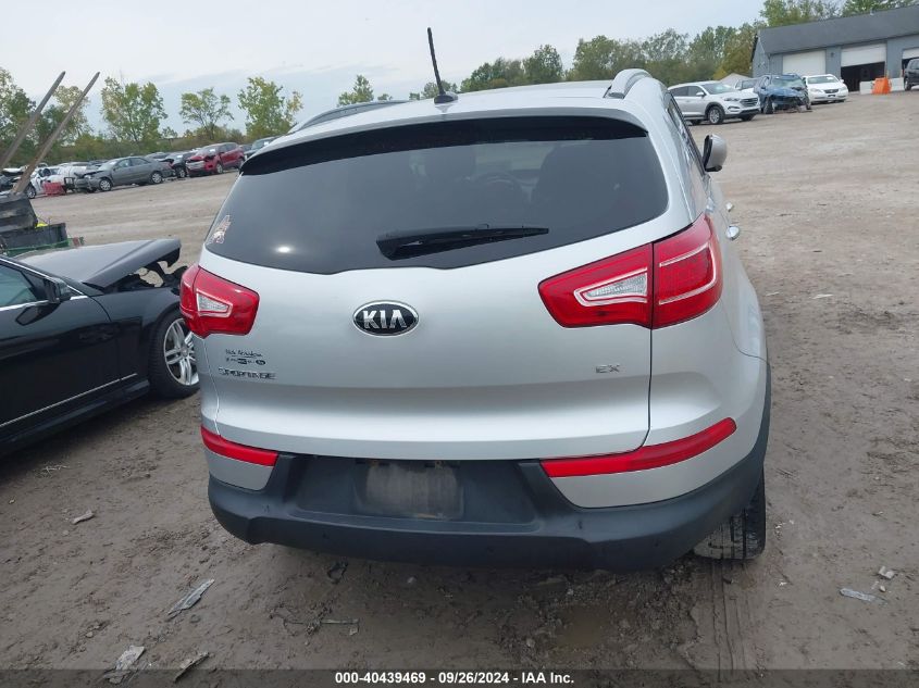 2013 Kia Sportage Ex VIN: KNDPCCA21D7524617 Lot: 40439469