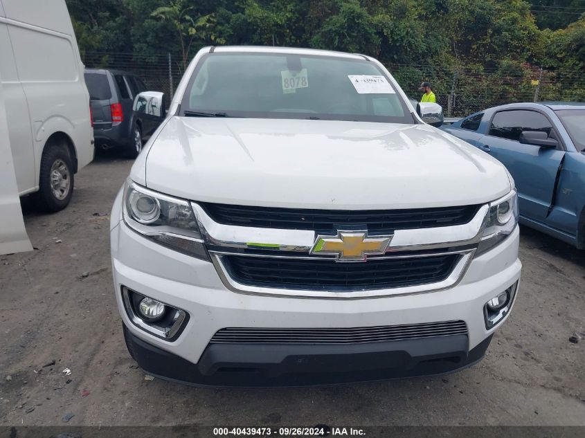 2016 Chevrolet Colorado Lt VIN: 1GCGSCE36G1243684 Lot: 40439473