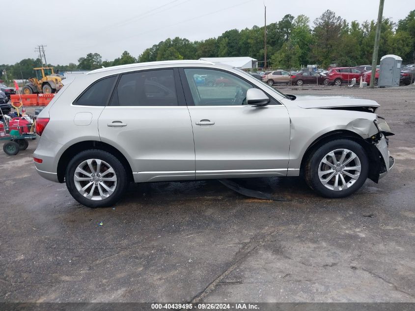 2014 Audi Q5 Premium VIN: WA1CFAFPXEA013176 Lot: 40439495