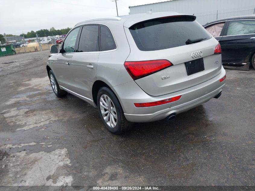 2014 Audi Q5 Premium VIN: WA1CFAFPXEA013176 Lot: 40439495