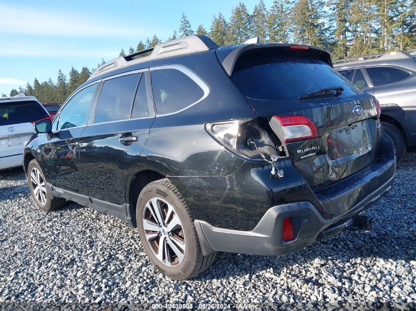 2018 Subaru Outback 2.5I Limited VIN: 4S4BSANC2J3286912 Lot: 40439503